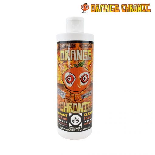 Orange Chronic Glass Cleaner 16oz - Petes Pipe Shop
