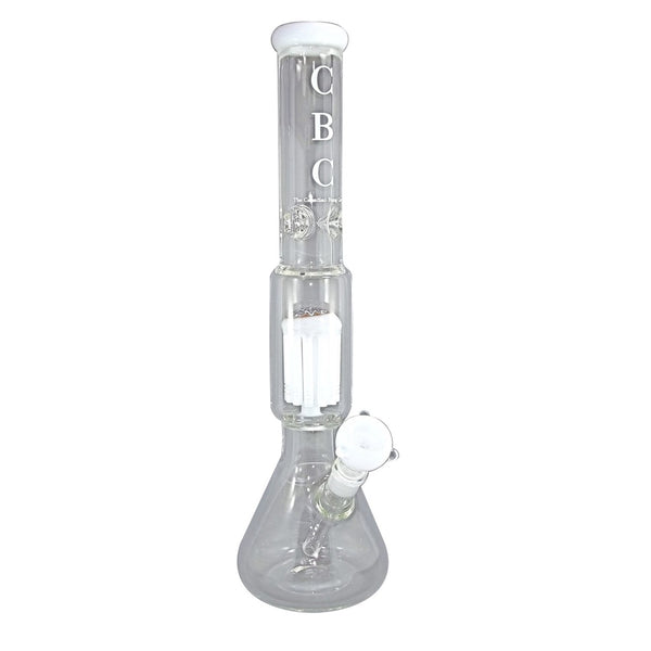 CBC Glass - 18 Inch 9mm Beaker w/ 12-Stem Tree Perc - Petes Pipe Shop