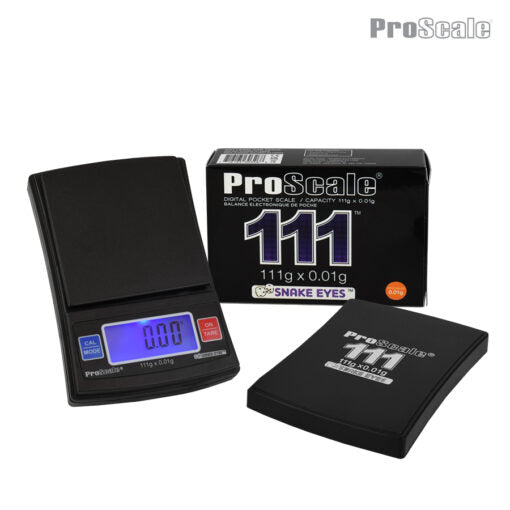 PROSCALE Snake Eyes 111g x 0.01g - Petes Pipe Shop